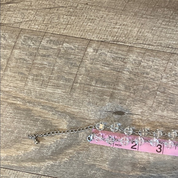 Vintage Elegant Lightweight Heart Pendant Necklace 12” SO SPARKLY 💫 - Picture 14 of 16